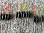 adv 351 / NIEUW set 19 dobbers TRABUCCO, Watersport en Boten, Ophalen of Verzenden, Nieuw, Dobber of Lood