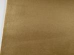 Mercis Amsterdam 105; velours meubelstof; 2,5 meter; goud, Overige kleuren, 120 cm of meer, Ophalen of Verzenden, Polyester