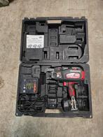 Max RB398 accu vlechtmachine complete set, Doe-het-zelf en Verbouw, Gebruikt, ., Ophalen of Verzenden, Max