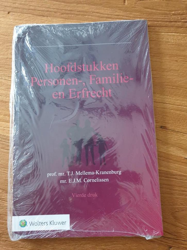 Personen-, Familie- en Erfrecht - Nieuw!, Boeken, Studieboeken en Cursussen, Nieuw, HBO, Alpha, Ophalen of Verzenden