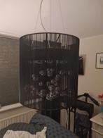 Zeer sfeervolle Hanglamp, met Zilveren decor bollen, Huis en Inrichting, Lampen | Kroonluchters, Gebruikt, Ophalen