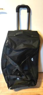 Grote reistas / trolley, Zwart, Zo goed als nieuw, 35 tot 55 cm, Wieltjes