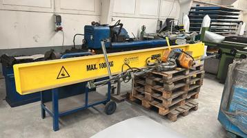 Kolom Zwenkkraan 1 Ton RolbruggenStandaert–Zo goed als nieuw beschikbaar voor biedingen