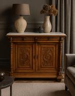 Mooie sfeervolle authentieke commode, barista bar, kast,1860, Ophalen, 50 tot 70 cm, 105 cm of meer, Voetruimte