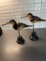 Houten Vogelbeelden Set, Ophalen of Verzenden, Zo goed als nieuw