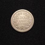 10 cent 1910, Postzegels en Munten, Munten | Nederland, Verzenden, Zilver, 10 cent, Koningin Wilhelmina