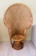 Vintage rotan stoel, Ophalen, Zo goed als nieuw, Stoel(en)