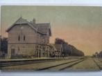 DRUNEN STATION   BERKERS VERBUNT TULPKAART, Verzamelen, Ansichtkaarten | Nederland, Verzenden, Voor 1920, Gelopen, Noord-Brabant