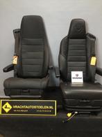 Mooie set leren Scania stoelen, chauffeursstoel V8 logo, Ophalen of Verzenden, Gereviseerd, Scania, Interieur en Bekleding