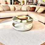 Parelwit de luxe - wollen xl vloerkleed - fotoshoot, Ophalen, Rond, 200 cm of meer, Zo goed als nieuw