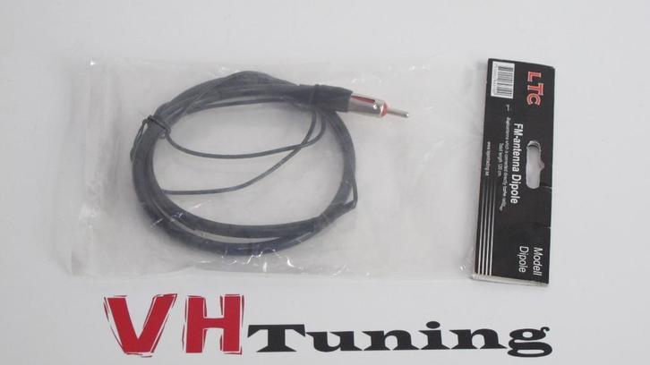 LTC FM antenne Dipole 120CM, Auto diversen, Autoradio's, Nieuw, Ophalen of Verzenden