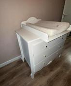 Witte Commode met Opstaande Rand, Ophalen of Verzenden, Gebruikt, Jongetje of Meisje