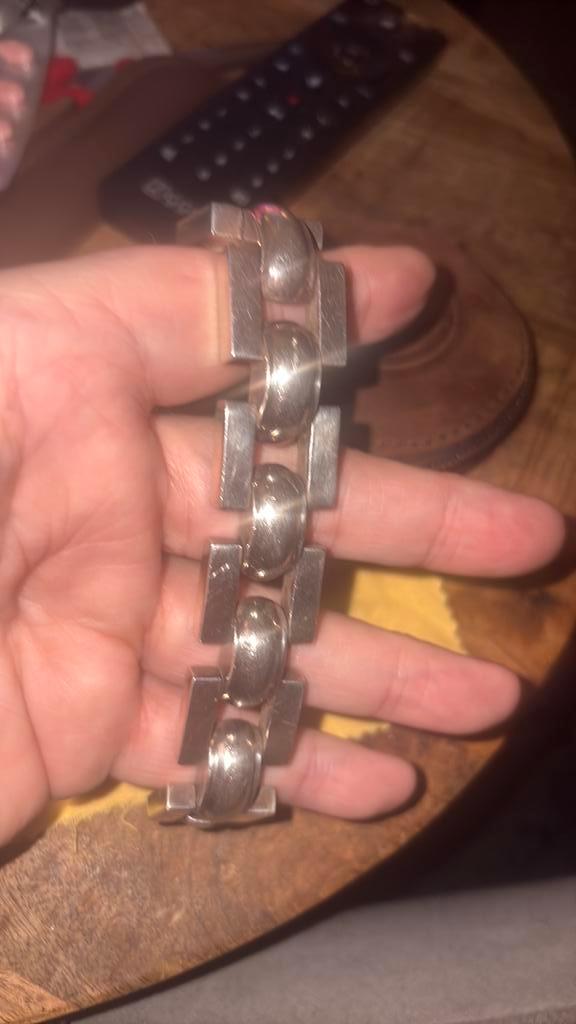 Buddha to Buddha model Batul armband, Sieraden, Tassen en Uiterlijk, Armbanden, Zo goed als nieuw, Zilver, Ophalen of Verzenden