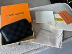 Louis Vuitton Portemonnee Zwart - Met Doos & Dustbag, Overige merken, Verzenden, Zwart, Zo goed als nieuw