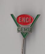 Enci Cemij Maastricht IJmuiden speldje, Gebruikt, Niet vindbaar, Niet vindbaar, Speldje of Pin