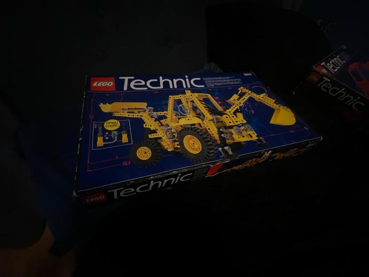 Lego Technic 8862 - Backhoe Excavator, Kinderen en Baby's, Speelgoed | Duplo en Lego, Gebruikt, Lego, Complete set, Ophalen of Verzenden