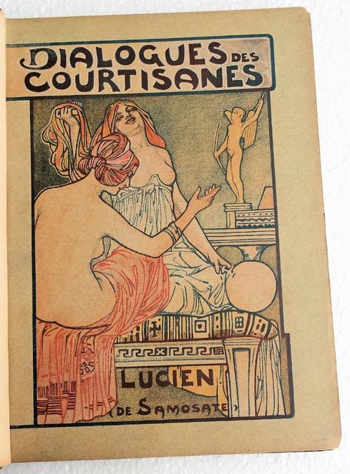 Dialogues des courtisanes [c.1902] 283/550 Berchmans (ill.), Antiek en Kunst, Antiek | Boeken en Bijbels, Ophalen of Verzenden