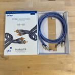 Inakustik Premium stereo audiokabel interlink 1.5m (ex-demo), Gebruikt, Inakustik, Onbekend, Ophalen of Verzenden