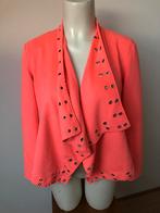 Drole de copine neon roze openvallend jasje m suedine, Maat 38/40 (M), Ophalen of Verzenden, Zo goed als nieuw, X