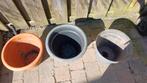Plastic Bloempotten voor Buiten, Tuin en Terras, Kunststof, Tuin, Rond, Ophalen of Verzenden