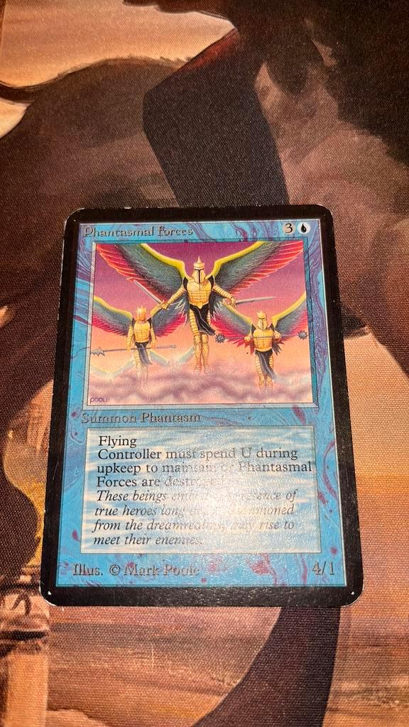 Phantasmal Forces Alpha, Hobby en Vrije tijd, Verzamelkaartspellen | Magic the Gathering, Zo goed als nieuw, Ophalen of Verzenden