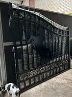 Inrijhek zonder poten - Draaipunten inclusief, Tuin en Terras, Ophalen, Met poort, Nieuw, Sierhekwerk