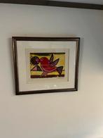 Corneille lito L ‘oiseau manage le soleil 1990, Ophalen of Verzenden