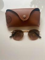 Ray-Ban Zonnebril Rose Goud, Sieraden, Tassen en Uiterlijk, Zonnebrillen en Brillen | Dames, Gebruikt, Zonnebril, Bruin, Ophalen of Verzenden