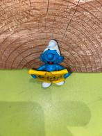 Smurfen smurf met notenblad, Ophalen of Verzenden, Zo goed als nieuw, Verschillende Smurfen