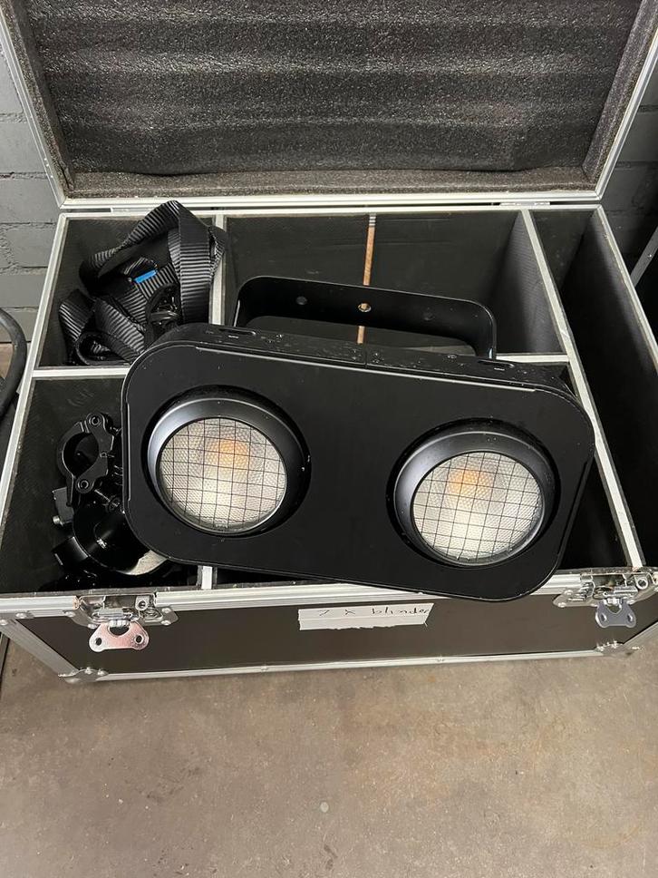 Showtec Stageblinder 2 Blaze in case, Muziek en Instrumenten, Licht en Laser, Gebruikt, Licht, Kleur, Ophalen