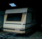 Festival caravan te koop, Caravans en Kamperen, Caravans, Koelkast, Kleine zit, Particulier, Dethleffs