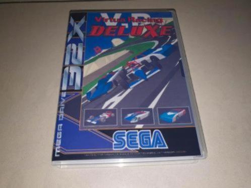 Virtua Racing Deluxe Sega 32X Game Case, Spelcomputers en Games, Games | Sega, Zo goed als nieuw, Racen en Vliegen, 1 speler, Vanaf 3 jaar