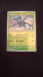 Heracross 002/198 Scarlet and Violet, Hobby en Vrije tijd, Verzamelkaartspellen | Pokémon, Ophalen of Verzenden, Zo goed als nieuw