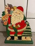 Vintage houten kerstman hout, Ophalen of Verzenden, Zo goed als nieuw