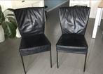 Montis Spica Zwarte Stoel, Huis en Inrichting, Stoelen, Zwart, Ophalen of Verzenden, Zo goed als nieuw, Metaal