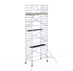 Rolsteiger euroscaffold 135x250x8,2m nergens goedkoper!, Ophalen of Verzenden, Nieuw, Rolsteiger of Kamersteiger, 5 meter of hoger