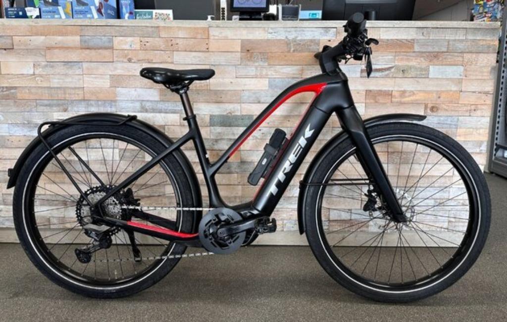 Carbon Trek Allant+ 9.9 zgan, maat M, Fietsen en Brommers, Elektrische fietsen, Zo goed als nieuw, Overige merken, 47 tot 51 cm