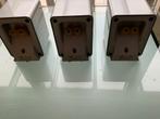 Elac speakers.  Zilver kleur, Ophalen, Front, Rear of Stereo speakers, Overige merken