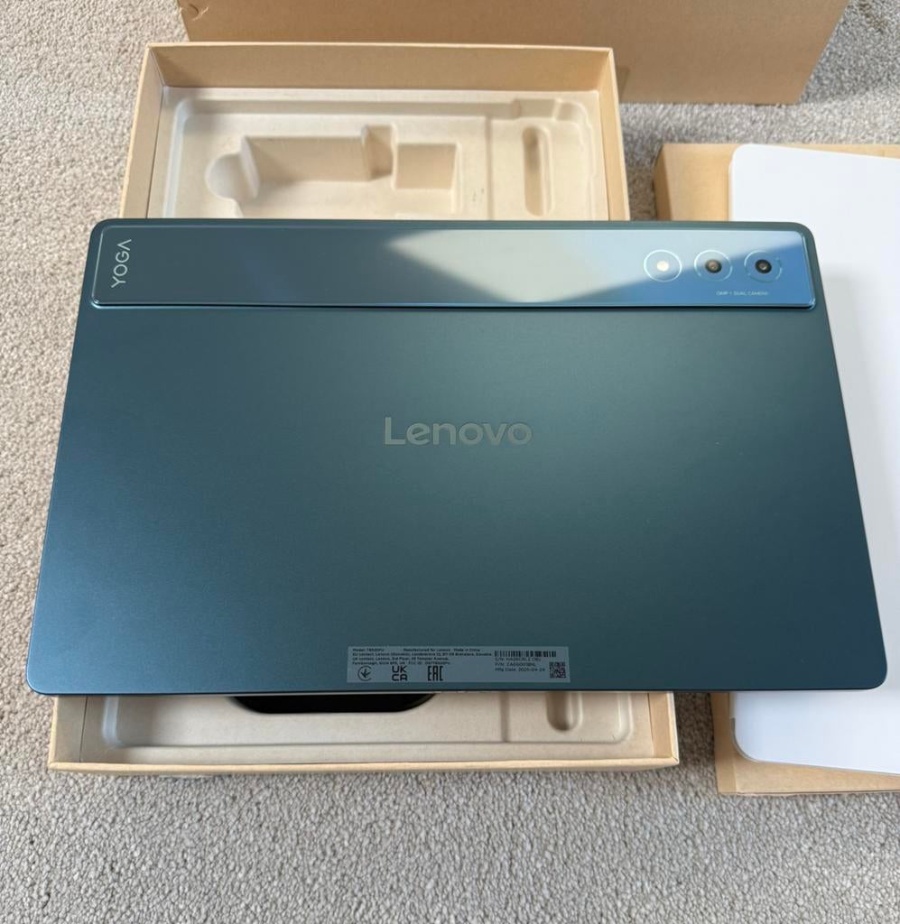 Lenovo Yoga Tab Plus 12.7 256GB Wifi pen + toetsenbord, Computers en Software, Android Tablets, Lenovo, TB520FU, Ophalen of Verzenden