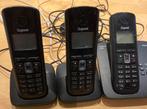 Siemens Gigaset A585, Telecommunicatie, Vaste telefoons | Handsets en Draadloos, Gebruikt, Ophalen of Verzenden, 3 handsets