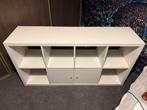 Ikea kallax witte Kastenwand met twee deurtjes, Kunststof, 100 tot 150 cm, 100 tot 150 cm, Ophalen of Verzenden