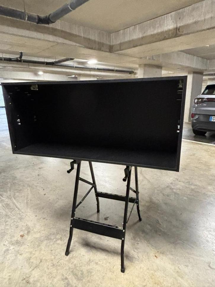 Klepbovenkast, Huis en Inrichting, Keuken | Keukenelementen, Gebruikt, Minder dan 100 cm, 100 tot 150 cm, 25 tot 50 cm, Wit, Bruin