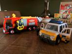 Brandweerman sam brandweerwagen (dusnietauto!), Kinderen en Baby's, Speelgoed | Speelgoedvoertuigen, Gebruikt, Ophalen