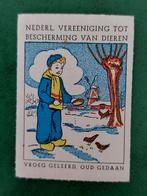 Sluitzegel Ned. Vereeniging tot Bescherming van Dieren, Verzamelen, Merken en Reclamevoorwerpen, Verzenden