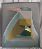Joop Janssen (1914-1993) - Lichtende Tunnel - 1961, Antiek en Kunst, Kunst | Schilderijen | Abstract, Ophalen of Verzenden