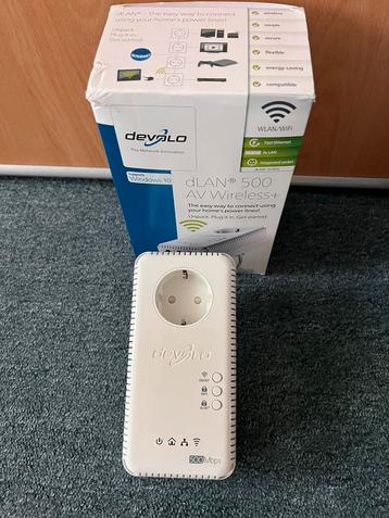 Devolo dlan 500 av wireless + 2 STUKS beschikbaar voor biedingen