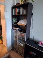 Boekenkast, Huis en Inrichting, Kasten | Boekenkasten, Ophalen, Met deur(en), 50 tot 100 cm, Zo goed als nieuw