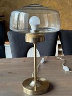 2x Riviera Maison Tafellamp RM Mouette Goud, Ophalen, Gebruikt, Glas, Minder dan 50 cm