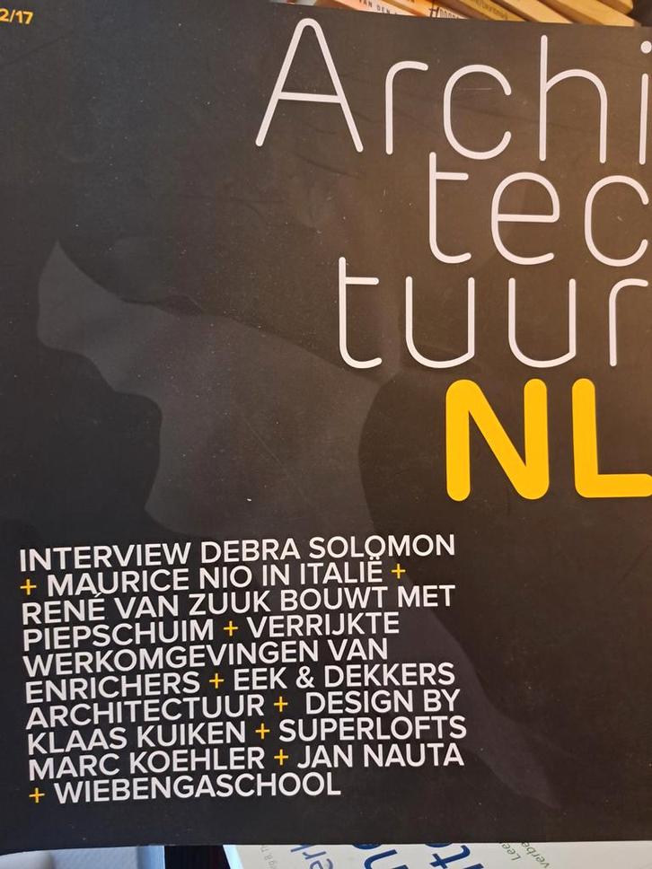 ARCHITECTUUR NL 2/17, Boeken, Kunst en Cultuur | Architectuur, Zo goed als nieuw, Architectuur algemeen, Ophalen of Verzenden