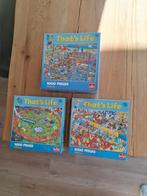 3 puzzels that's life, Ophalen, 500 t/m 1500 stukjes, Zo goed als nieuw